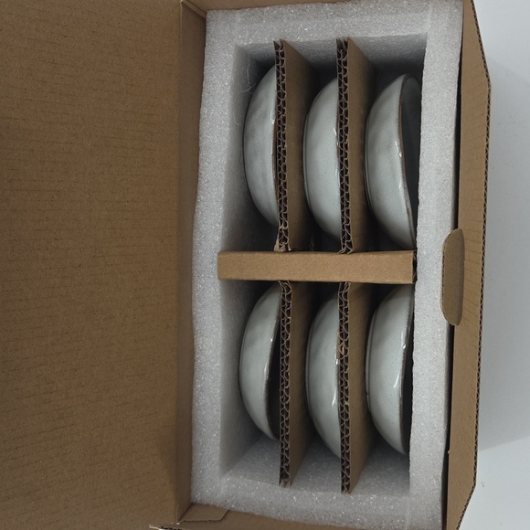 Set of Gray Ceramic Dipping Bowls New - Picture 11 of 16